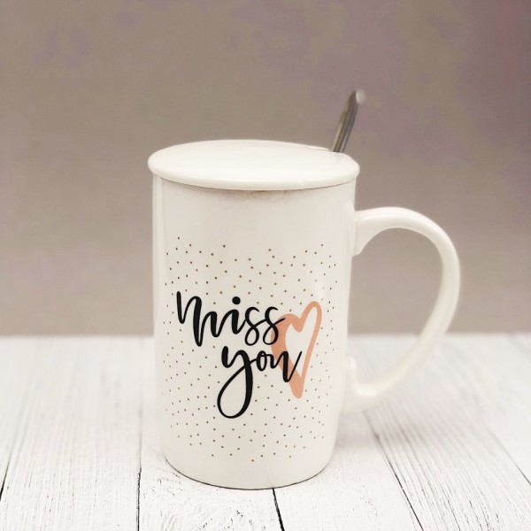 Кружка "Plants" (Miss you) (410ml) 
