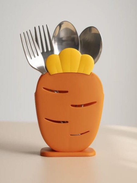 Органайзер для столовых приборов "Carrot", orange 