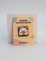 Значок металлический iLikeGift "Duck Scream"