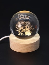 Ночник 3D iLikeGift «Love» (6 см)