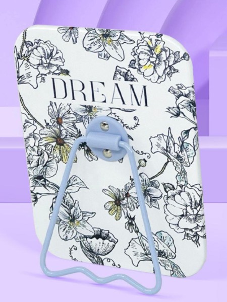 Зеркало настольное "Dream", голубое (16*12 см) 