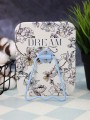 Зеркало настольное "Dream", голубое (16*12 см)