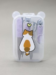 Маникюрный набор "Nice cat butterfly", purple