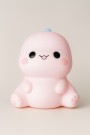 Копилка «Smile dino», pink (18 см), пластик