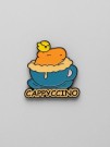 Значок металлический iLikeGift "Cappyccino"