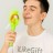 Портативный механический ручной вентилятор «Tasty watermelon», green