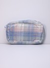 Пенал, косметичка "Plaid", blue