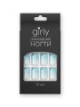 Накладные ногти GIRLY «Sea ​​wave», 12 шт., с клеевыми пластинами
