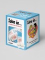 Сливочные жевательные конфеты "Love is", 18шт, сливки