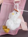 Плюшевый брелок "Laying hens", white