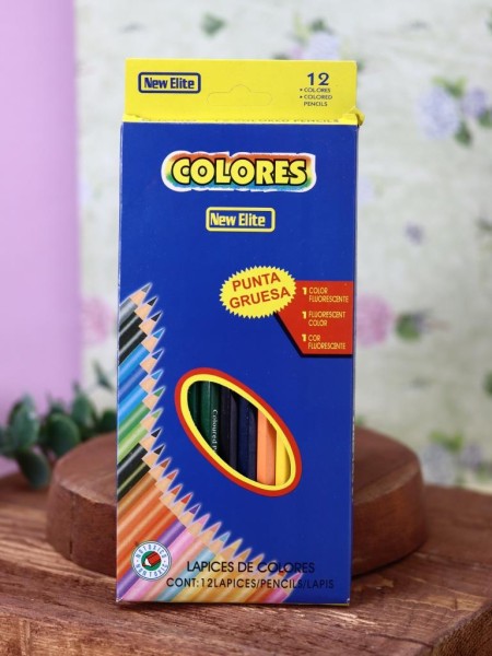 Набор цветных карандашей "Colores" (набор 12в1) 