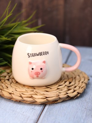Кружка «Pig. Strawberry», (370 ml)