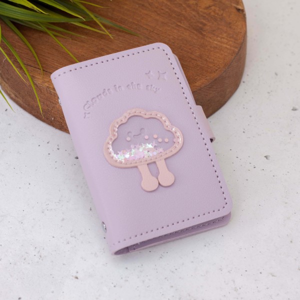 Визитница "Cloud", purple 