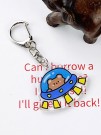 Брелок акриловый iLikeGift "Teddy bear astronaut"