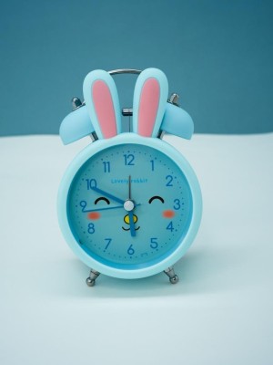 Часы-будильник «Cute rabbit», blue