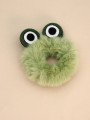 Резинка для волос "Fluffy team", green (8 см)