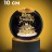 Ночник 3D iLikeGift «Happy Birthday» (10 см)