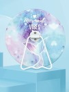 Зеркало настольное "Mermaid vibes", голубое (15,5*16 см)