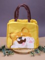 Термосумка "Dog", yellow (23*22*14 см)