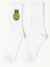 Носки женские "Pineapple", р. 35-40, белый