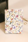 ОБЛОЖКА ДЛЯ ПАСПОРТА  из искусственной кожи "Colorful flowers", плотность 800 мкм
