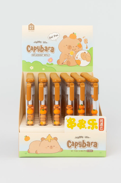 Ручка "Different capybara", шоубокс 48 шт. 