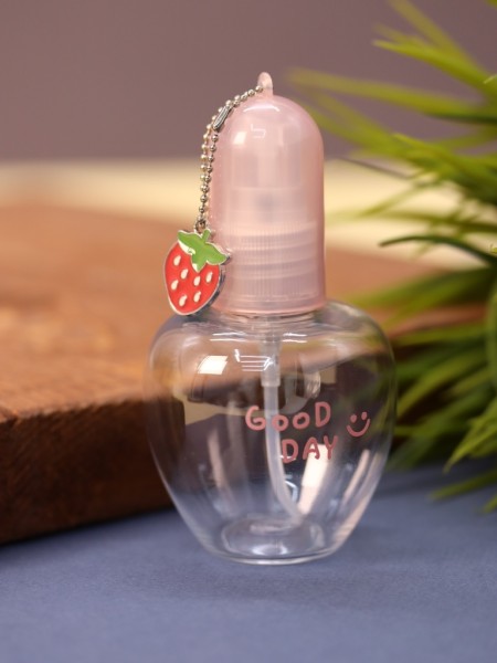 Дорожная бутылочка "Good day strawberry", pink (70 ml) 