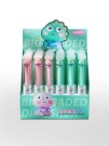 Зубная щётка для взрослых iLikeGift "Cuteosaur" (21 см), шоу-бокс 24 шт.