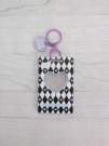 Футляр для карт с брелоком "Forever love", purple