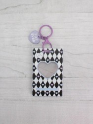 Футляр для карт с брелоком "Forever love", purple
