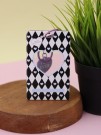 Футляр для карт с брелоком "Forever love", purple