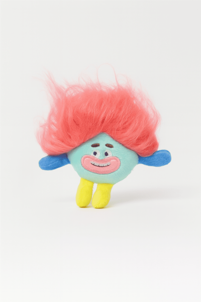 Плюшевый брелок "Colorful monster", red (8 см) 