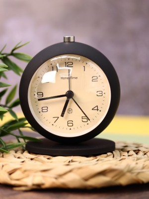 Часы-будильник «Clock UFO», black (12х10,1 см)