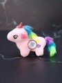 Плюшевый брелок "Unicorn hearts", pink (10 см)