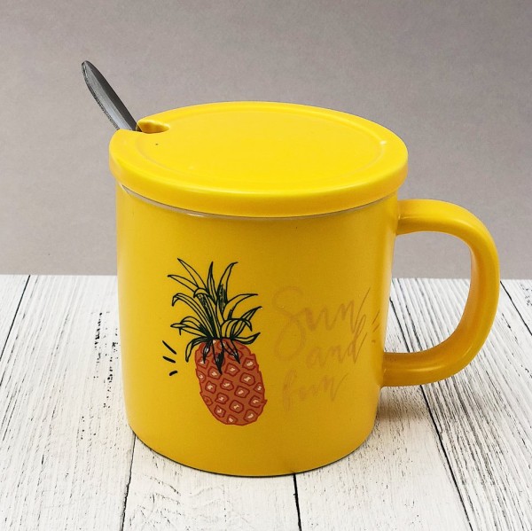 Кружка "Sun", yellow (380ml) 