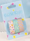 Набор декоративного скотча 3 шт. ПО-ПЛАНУ. "Cute things" (2м*1,5см)