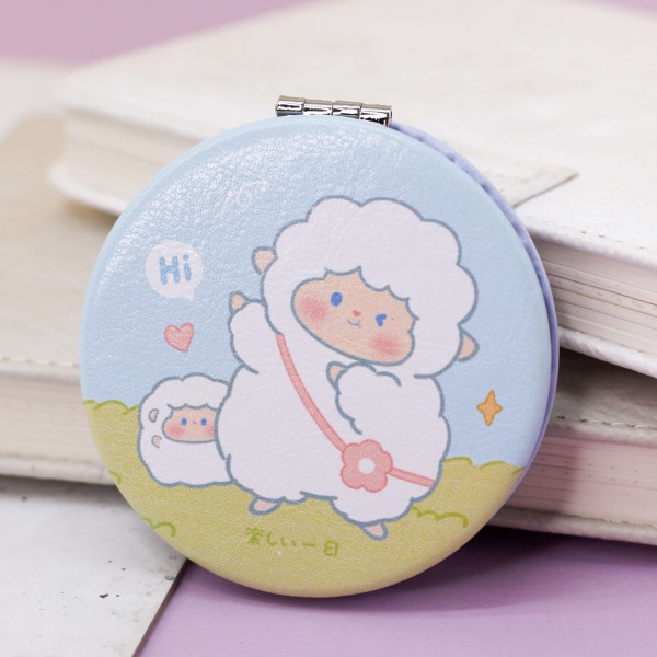 Зеркало "Sheep hi", blue 