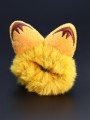 Резинка для волос "Fluffy team", orange (8 см)
