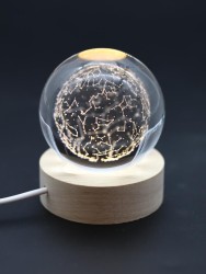 Ночник 3D iLikeGift «Molecules» (6 см)