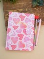 Блокнот (B6) "Love pattern", pink (18.5*13)