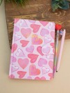 Блокнот (B6) "Love pattern", pink (18.5*13)