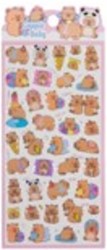 Наклейки "Sleepy Capybara" (20,5*9 см)