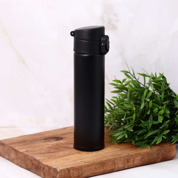 Термос «Metallic», black (400 ml) 