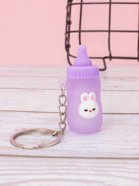 Брелок «Bottle bunny», purple 