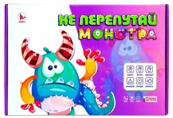 Игра настольная "Не перепутай монстра", с карточками