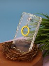 Футляр для карт "Wave outline", yellow