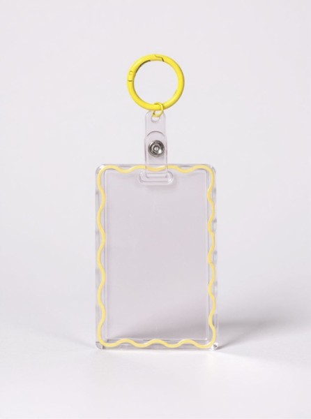 Футляр для карт "Wave outline", yellow 
