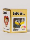 Сливочные жевательные конфеты "Love is", 18шт микс, Золотая серия