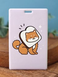 Держатель для карт Аниме «Shiba inu sandwich» (6,5 х 10,4 см)