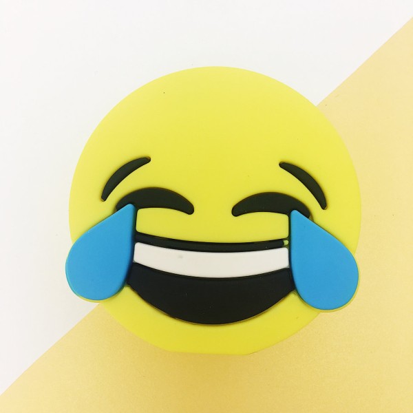 Портативное зарядное устройство Power Bank "Emoji" yellow 3000 mAh 